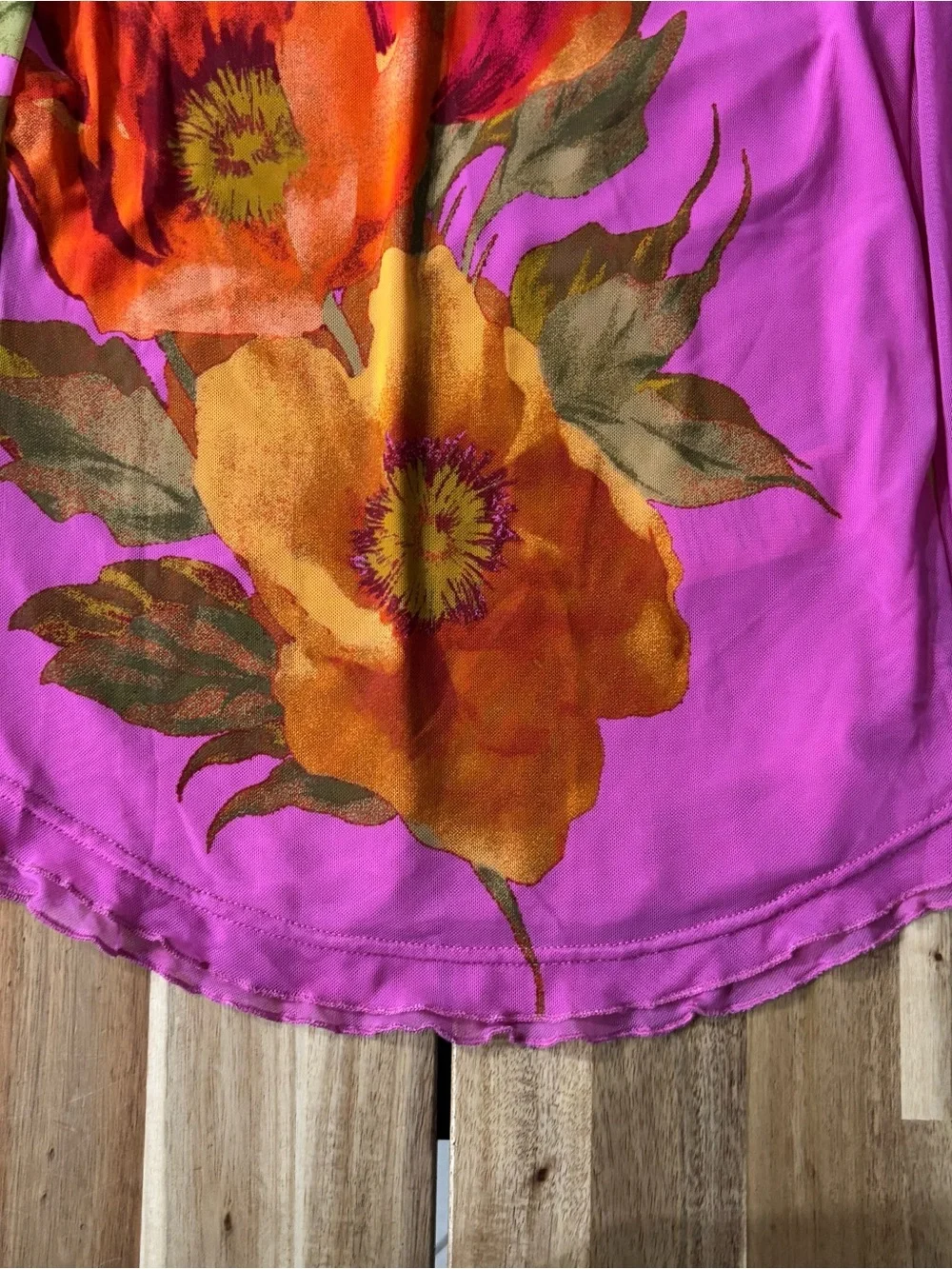 Free People Floral Long Sleeve